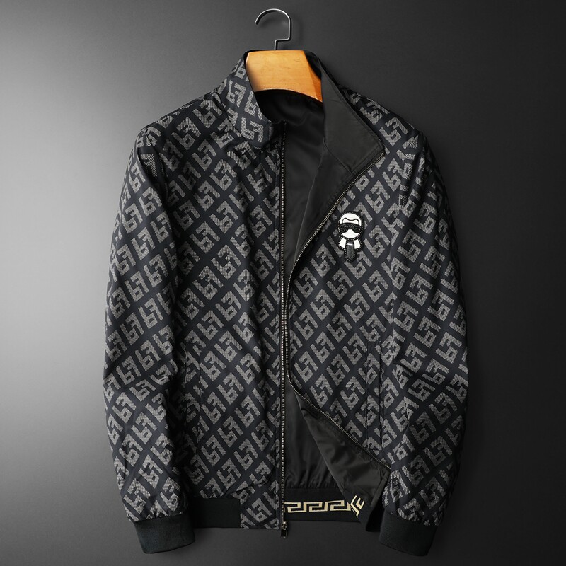 2024年秋季外套两面穿夹克欧洲站品质夹克D208-F6632P150，男装夹克，电商D208