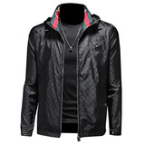 夹克欧洲站品质高档货2024年秋连帽夹克D208-JK0230P150，男装夹克，电商D208