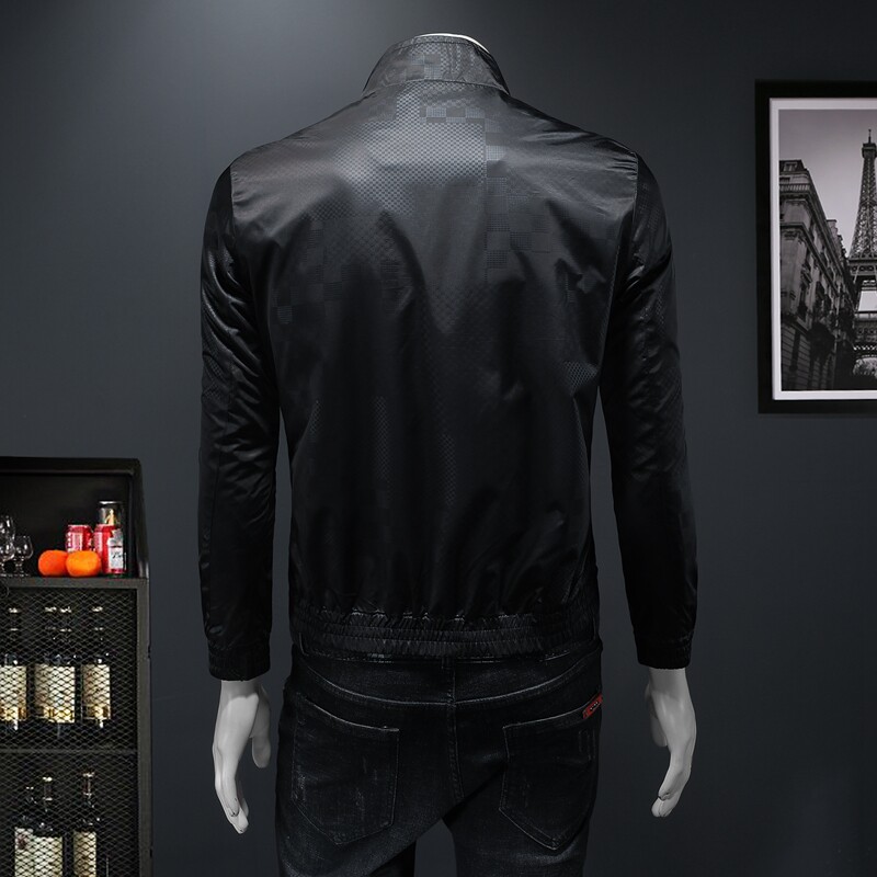 夹克欧洲站品质2024年春秋夹克D208-F6636P150假模,男装夹克,电商D208