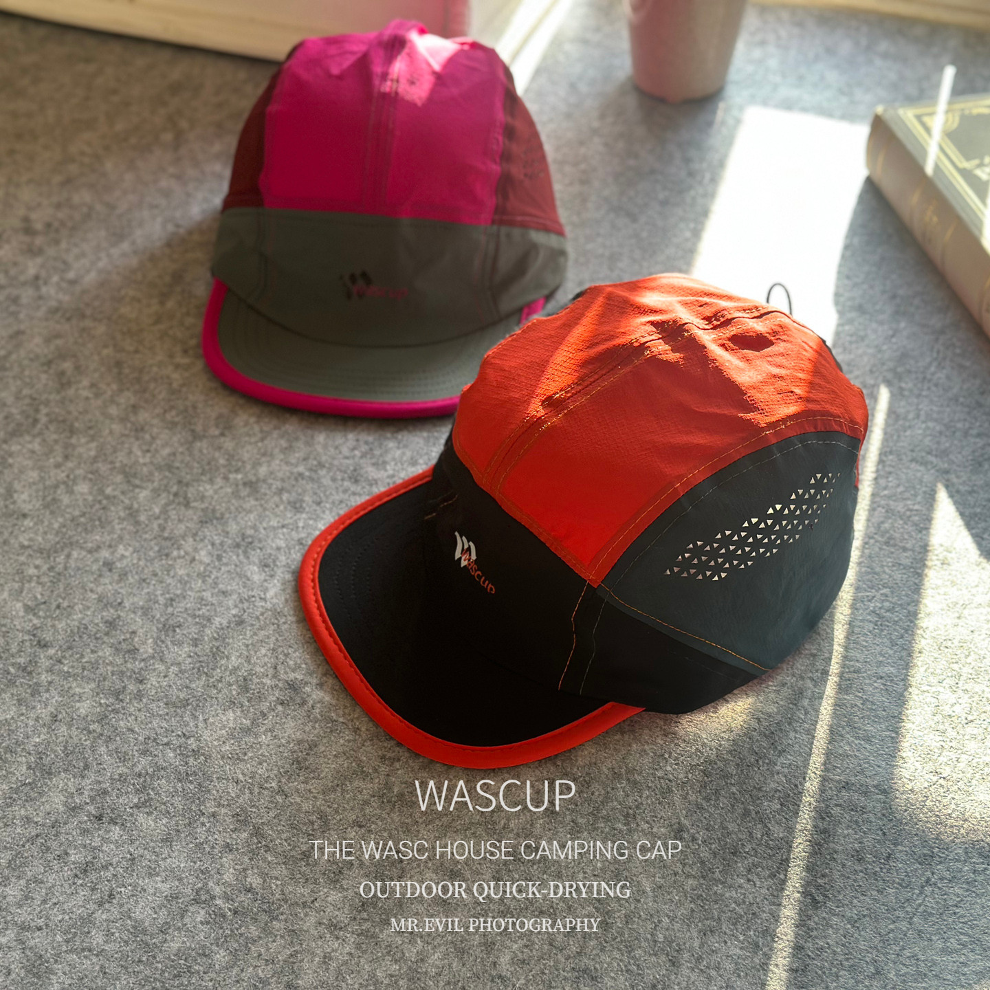 戴上才知道舒服！WASC速干露营帽图片