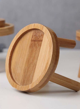 陶瓷花盆底座花架子增高架鱼缸酒缸架奇石创意摆件猫狗盆碗架迷你