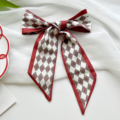 韩版长条丝巾腰带配牛仔裤女士裙子绑带装饰法式飘带发绳发带发饰