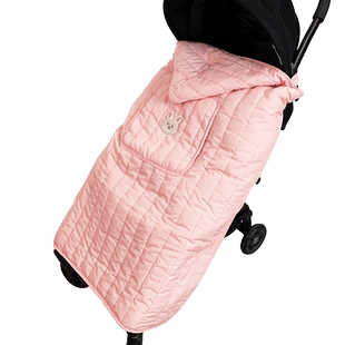 婴儿车斗篷挡风罩盖毯推车防风被子遛娃神器保暖绑腰上抱被秋冬季