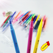 软头双头水彩笔单支单色红色蓝色黄色绿色彩色黑色散装 批发大容量