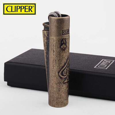 可利福clipper金属充气砂轮火机