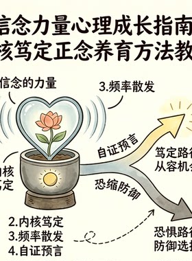 信念力量心理成长指南内核笃定正念养育方法教学