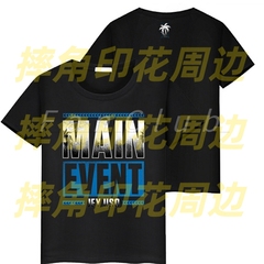 WWE主战赛选手杰乌索Main Event Jey Uso摔角短袖纯棉宽松T恤上衣