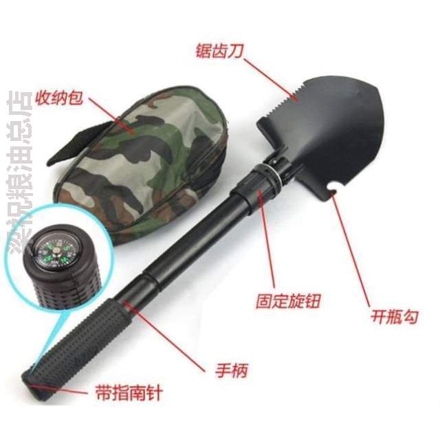 多功能#军版工兵铲铁锰钢原品特种兵中国铲子车载工户外用品折叠