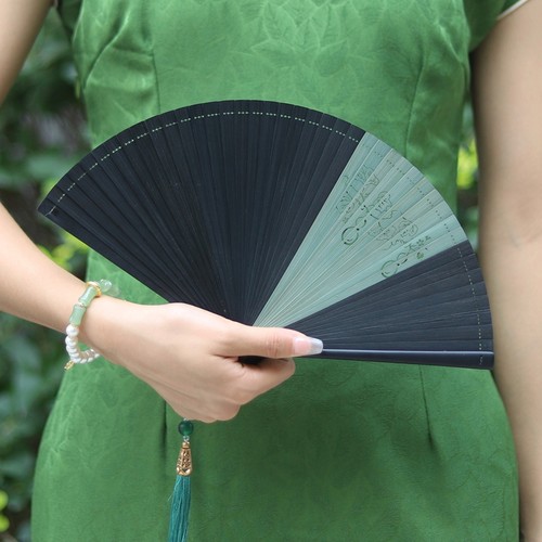 扇子折扇新中式折叠扇古风小号女
