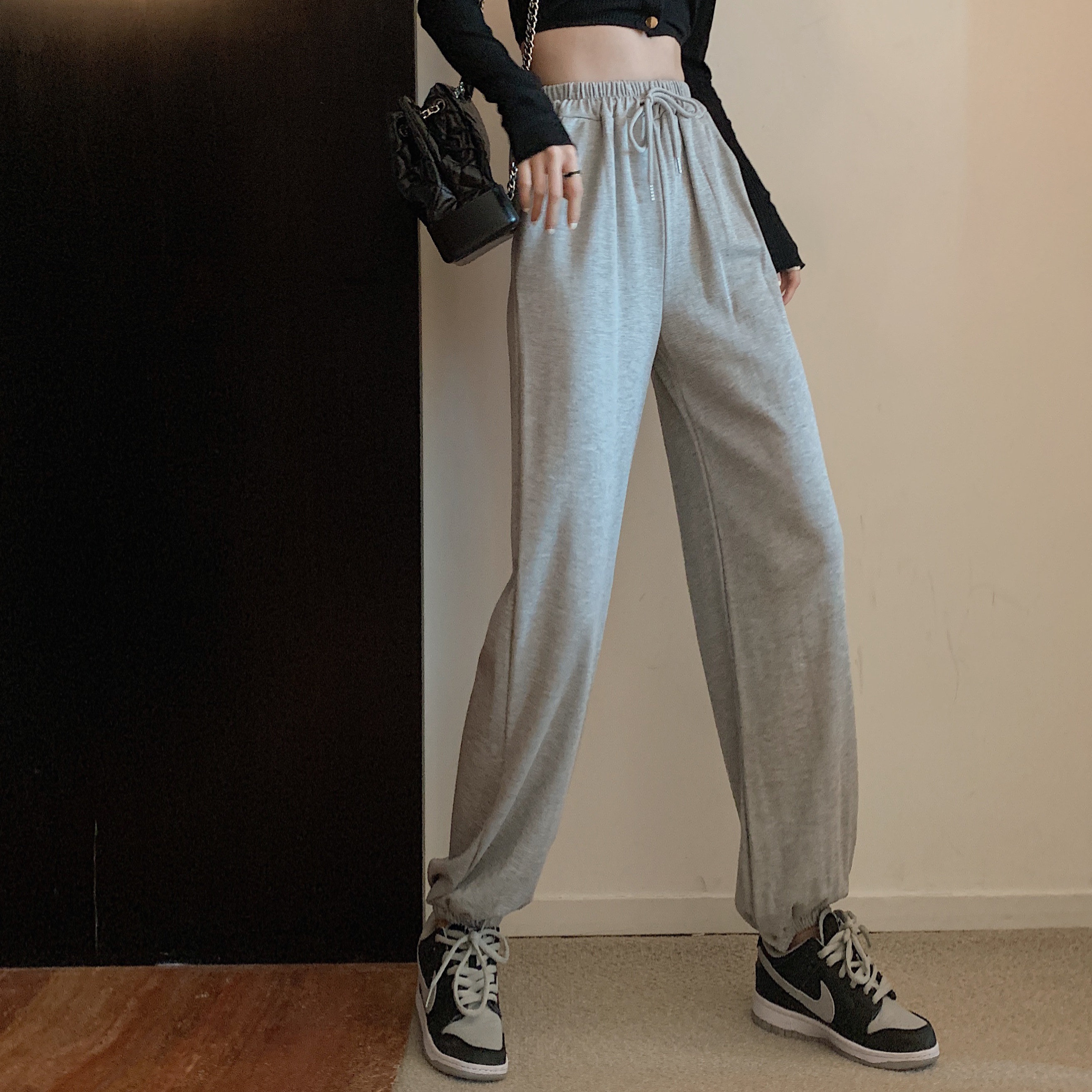 Real shot: new leisure sports pants in spring