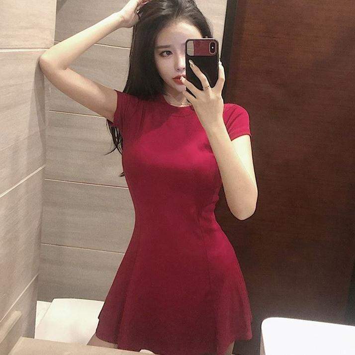 New Hong Kong Style waist down dress in summer of 2021