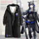 明日二次元 游戏周边方舟缄默德克萨斯春秋中长款 风衣衣服外套男jl
