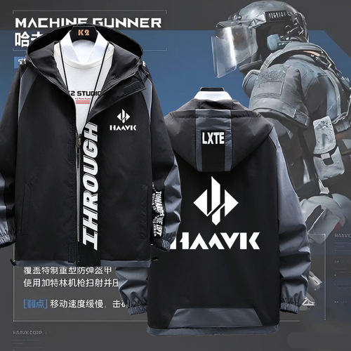 三角洲行动游戏夹克连帽长袖衣服