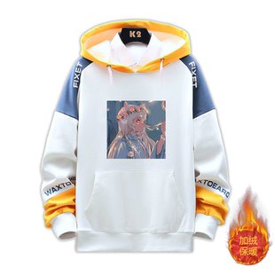 光遇sky雨妈卡卡龙卡二次元卡通插画周边连帽加绒情侣卫衣男女en