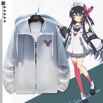 phigros音游周边热门鸠鸠同人痛衣男女夏薄款夹克防晒服外套jl