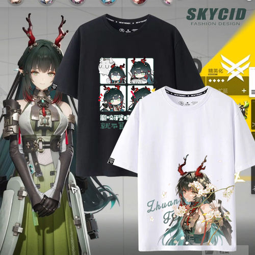 Q版男女生夏百搭糖果短袖T恤方舟