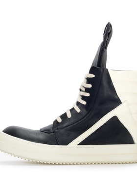 ROK出品owens king高帮男鞋经典黑白倒三角dark rick鞋休闲鞋主线