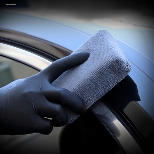 汽美施工打蜡镀膜镀晶毛巾海绵块纤维毛巾上蜡块去划痕绵镜面海绵