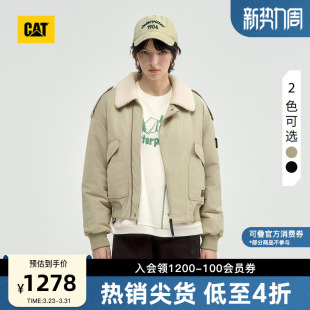 翻领飞行员夹克羽绒服商场同款 短款 女士美式 CAT卡特25秋季
