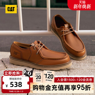 休闲鞋 低帮百搭复古单鞋 户外工装 CAT卡特25秋冬男士