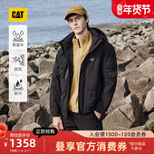 三防 CAT卡特25秋冬男士 新品 保暖防水工装 风羽绒服商场同款