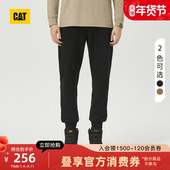 CAT卡特秋冬男士 休闲卫裤 户外山林风格 绣花全棉长裤