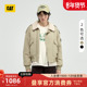 女士新品 美式 短款 CAT卡特25秋季 翻领飞行员夹克羽绒服商场同款