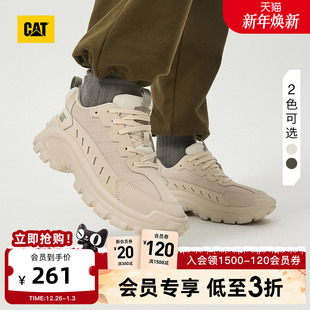 运动鞋 CAT卡特25秋冬新品 轻便增高增高登山老爹鞋 舒适休闲鞋 男士