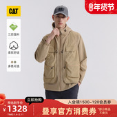 夹克马甲商场同款 城市轻户外工装 三合一 CAT卡特25秋冬男士