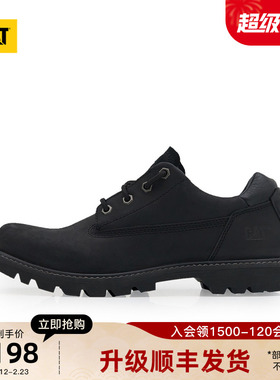 CAT卡特26春季新品男女同款休闲商务时尚Colorado皮鞋商场同款