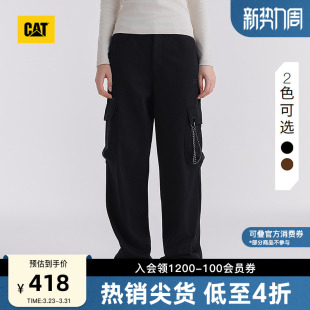 女士户外美式 商场同款 复古工装 长裤 山系工装 CAT卡特春季
