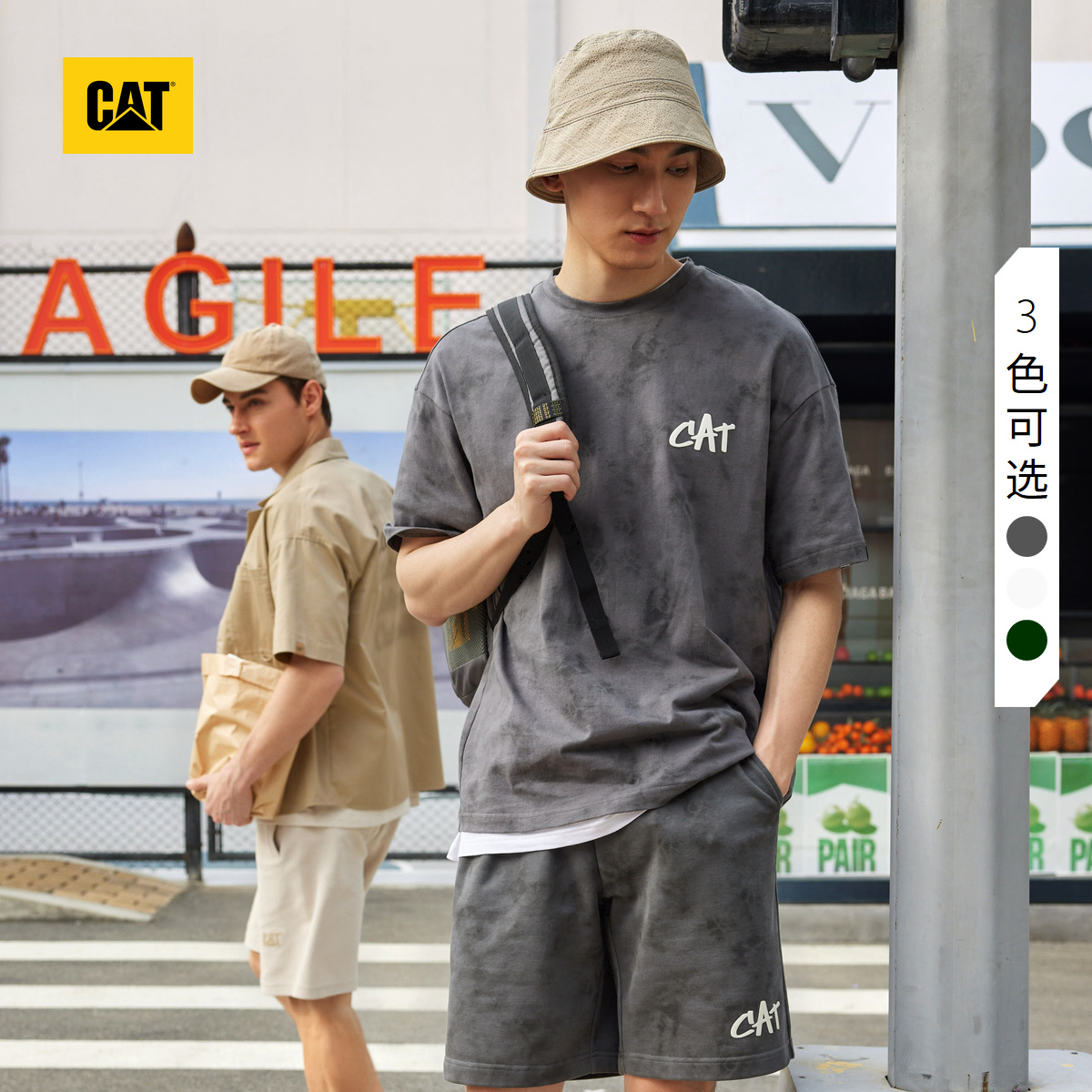 卡特短袖CAT商场同款凉感