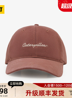 CAT卡特秋冬男女同款情侣款LOGO设计户外休闲鸭舌帽棒球帽