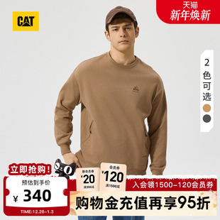 CAT卡特秋冬男士 圆领卫衣 山系户外休闲风格