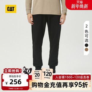 休闲卫裤 绣花全棉长裤 户外山林风格 CAT卡特秋冬男士