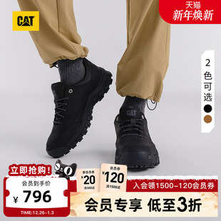 商场同款 CAT卡特25秋冬新品 通勤鞋 低帮舒适轻便休闲工鞋 男士