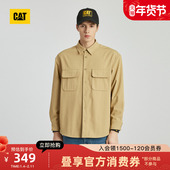 户外休闲工装 风格 两贴袋衬衫 CAT卡特秋冬男女同款 式 外套
