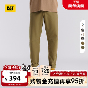 男士 商场同款 户外美式 裤 休闲复古直筒小脚工装 CAT卡特25秋冬新品