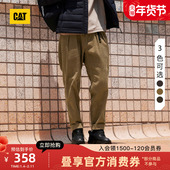 山系户外休闲风格 直筒灯芯绒工装 裤 CAT卡特秋冬男士 商场同款