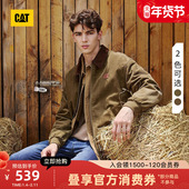 CAT卡特25秋冬新品 哈灵顿拉链外套灯芯绒翻领夹克 工装 男士 经典