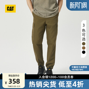 贴袋设计长裤 户外双侧工装 工装 裤 CAT卡特春季 商场同款 男士