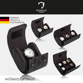 德国MODALO手表收纳盒1单236位装 腕表礼盒便携包简约皮全新款 2023