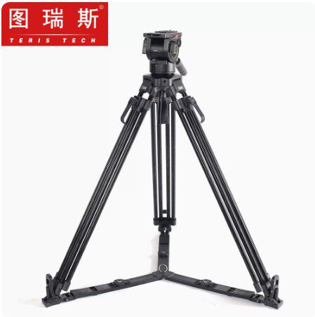 TERIS/图瑞斯TX-V5L PLUS液压云台铝合金三脚架套装通用曼富图板