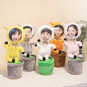 diy定制印照片玩具说话跳舞唱歌