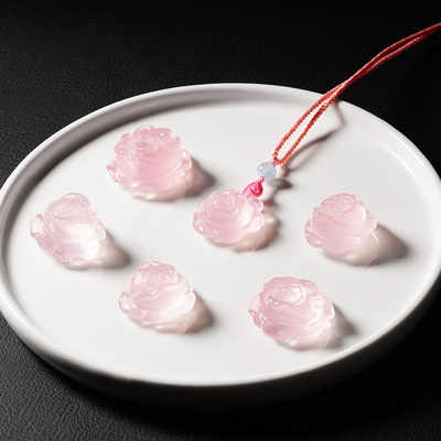 莫桑比克裸石和嘉裕粉水晶