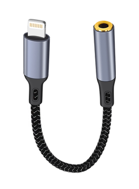 适用苹果转3.5mm声卡连接线