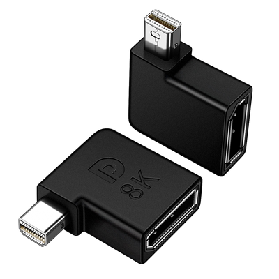 弯头minidp转dp母头高清线1.4