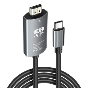 Typec转换器HDMI适用于M6华为平板matepadpro电脑MatePad11投屏高清线连接显示器投影仪tpyec转接头数据线tpc