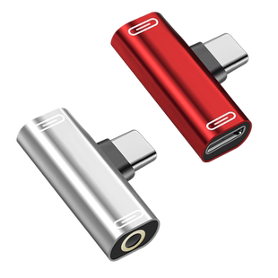 适用于双Type c二合一耳机转接头3.5mm一分二vivos12手机vivo步步高S12接口转换器pro充电数据线aux直播声卡