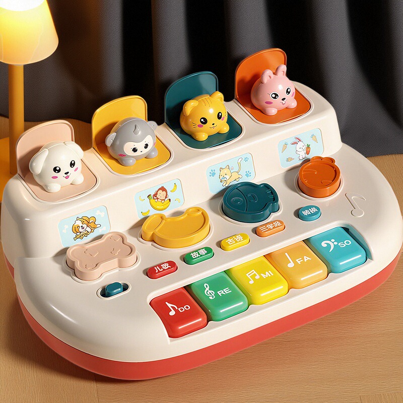 一招搞定早教！躲猫猫电子琴